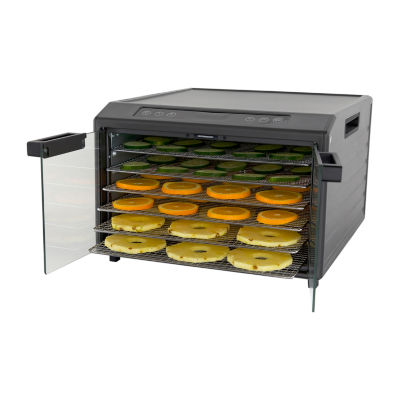 Excalibur 6 Tray Select Digital Dehydrator, in Stainless Steel