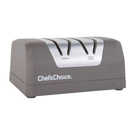 Chef'sChoice Rechargeable Two-Stage DC 220 Electric Knife Sharpener, In Slate Gray, One Size, Gray