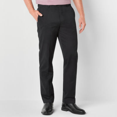 Stafford Mens Classic Fit Flat Front Pant