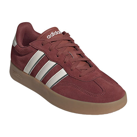 adidas Barreda Mens Sneakers, 12 Medium, Red