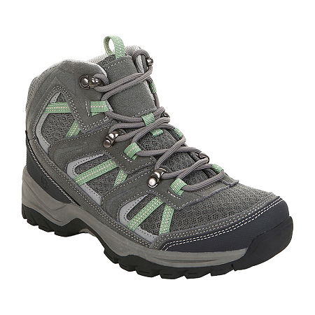 Northside Womens Arlow Canyon Mid Flat Heel Hiking Boots, 10 Medium, Gray