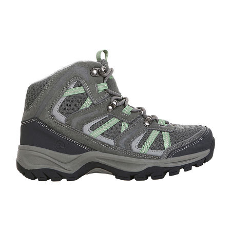 Northside Womens Arlow Canyon Mid Flat Heel Hiking Boots, 10 Medium, Gray