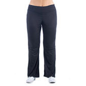 Sports Illustrated Womens Mid Rise Plus Yoga Pant, Color: Black - JCPenney