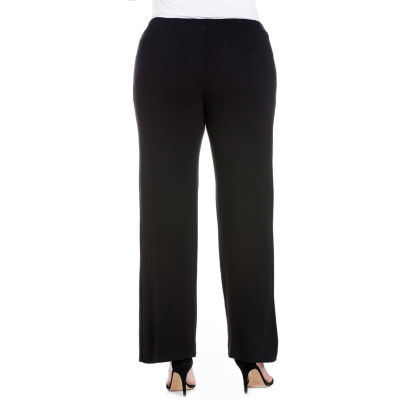 24/7 Comfort Apparel Womens Relaxed Pant-Plus