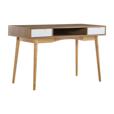 Peggy Office + Library Collection Desk, Color Natural JCPenney