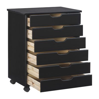 Culton Office + Library Collection 6-Drawer File Cabinet