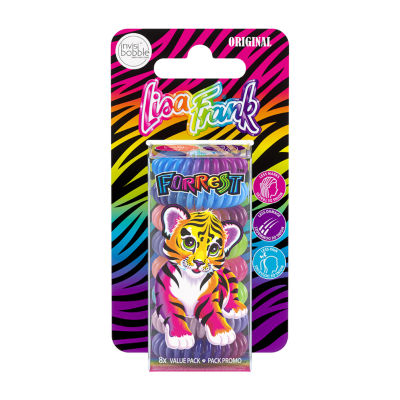 Invisibobble Lisa Frank You'Re Roarsome Hair Tie 8-pc. Value Set