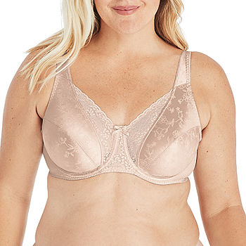 Custom plus size pink lace and fabric Classic bra