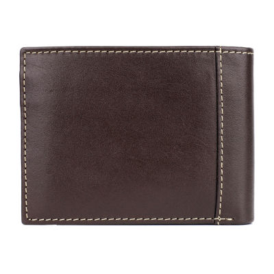 J. Buxton Mens RFID Blocking Bifold Wallet