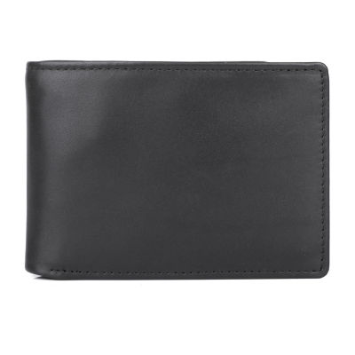 J. Buxton Dopp Double Id Billfold Mens RFID Blocking Bifold Wallets