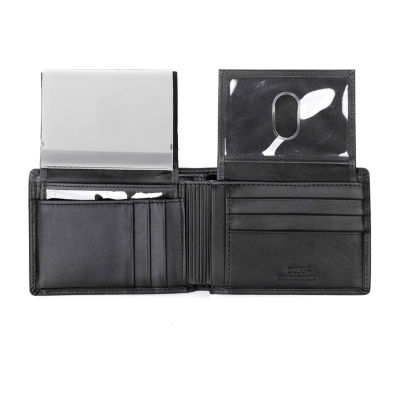 J. Buxton Dopp Double Id Billfold Wallet