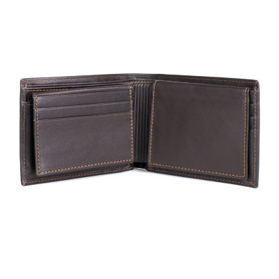 J. Buxton Mens RFID Blocking Bifold Wallet