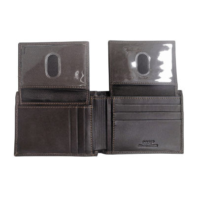 J. Buxton Mens RFID Blocking Bifold Wallet