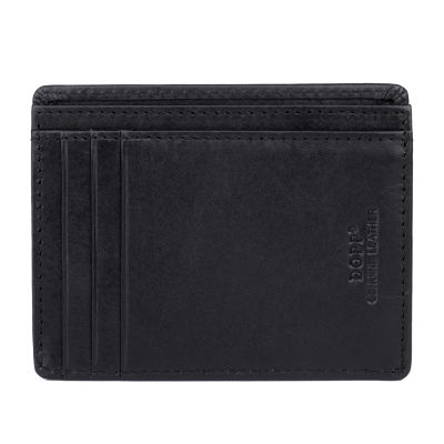 J. Buxton Mens RFID Blocking Front Pocket Wallet