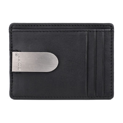 J. Buxton Dopp Front Pocket Money Clip Mens RFID Blocking Front Pocket Wallet