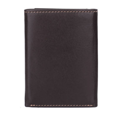 J. Buxton Mens RFID Blocking Trifold Wallet