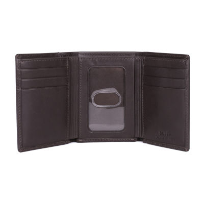 J. Buxton Mens RFID Blocking Trifold Wallet