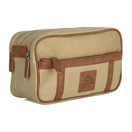 J. Buxton Toiletry Bag, One Size, Beige