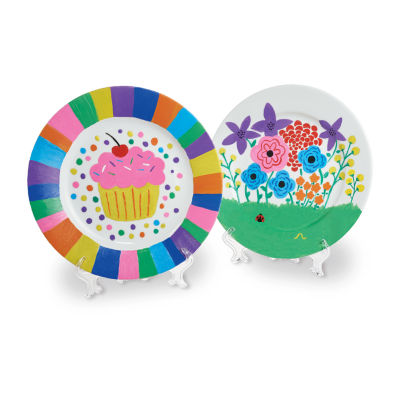 Mindware Paint Your Own Porcelain Plates Board Game