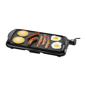 Kenmore Non-Stick Electric Griddle with Removable Drip Tray, 10x18  KKNSEGGREY, Color: Gray - JCPenney