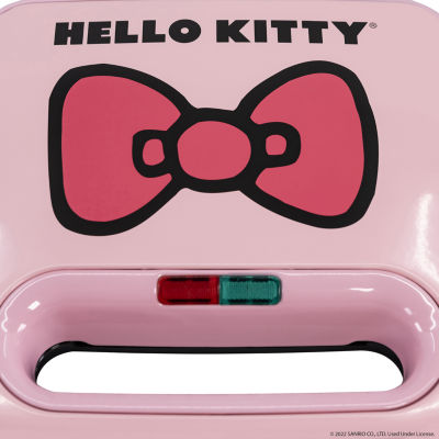 Uncanny Brands Hello Kitty® Red Grilled Cheese Maker- Panini Press and Compact Indoor Grill