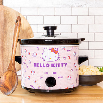 Uncanny Brands Hello Kitty 2qt Slow Cooker - Cook With Hello Kitty