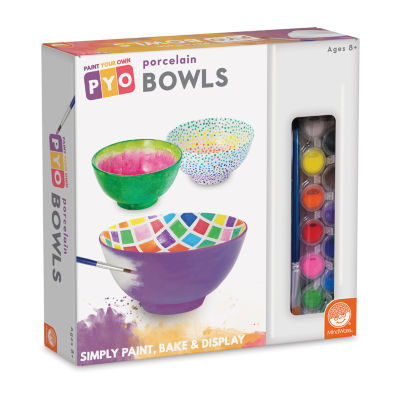 MindWare Paint Your Own Porcelain Bowls