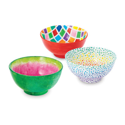 MindWare Paint Your Own Porcelain Bowls