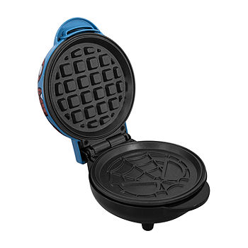 Uncanny Brands Cookie Monster Mini Waffle Maker - Sesame Street Kitchen Appliance - Blue