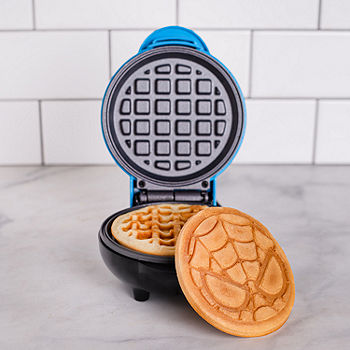 Kitchen Selectives Mini Waffle Maker ,Blue