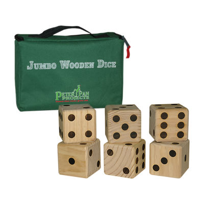 Maranda Enterprises, Llc Jumbo Wooden Dice Board Game