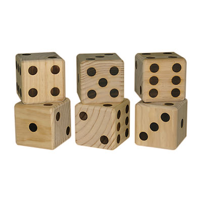 Maranda Enterprises, Llc Jumbo Wooden Dice Board Game