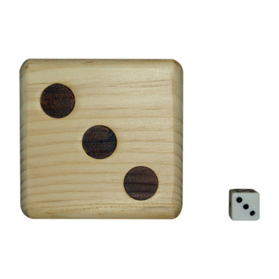 Maranda Enterprises, Llc Jumbo Wooden Dice Board Game