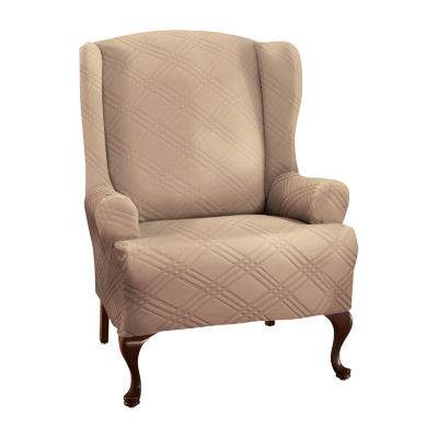 P Kaufmann Home Double Diamond Wing Chair Slipcover JCPenney