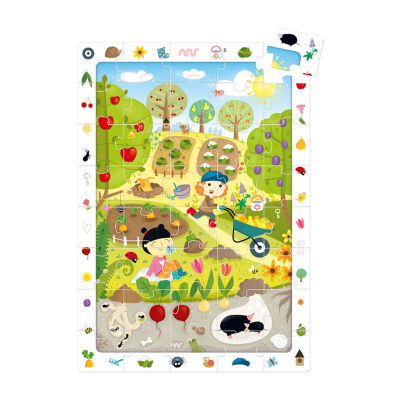 Observation Puzzle - Garden: 40 Pcs Puzzle