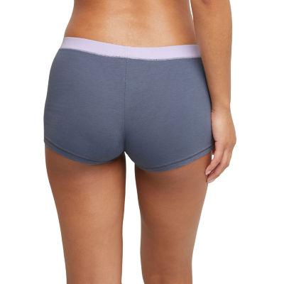 Women’s Hanes Ultimate® Originals 3-Pack Cotton Stretch Boxer Brief  Underwear 45UOBB