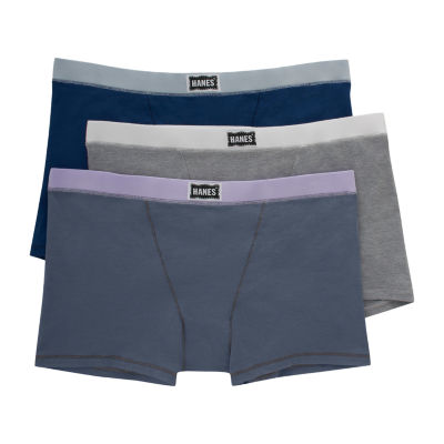Women’s Hanes Ultimate® Originals 3-Pack Cotton Stretch Boxer Brief  Underwear 45UOBB