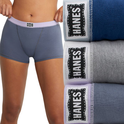 Women's Hanes® Ultimate® Originals 3-Pack Stretch Cotton Boxer