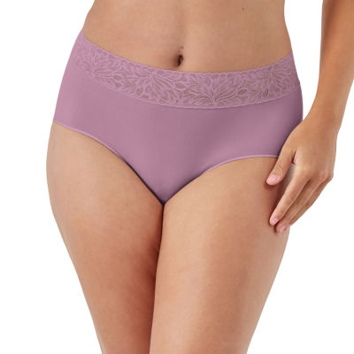 Bali Bras - The Comfort Revolution® Modern Seamless Hi-Cut Panty has a  gorgeous stretch lace waistband that won't pinch or dig