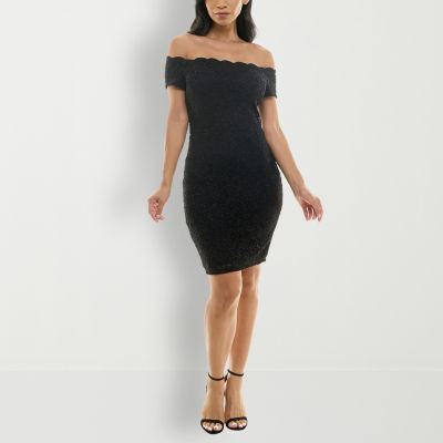 Premier amour off 2025 the shoulder sheath dress