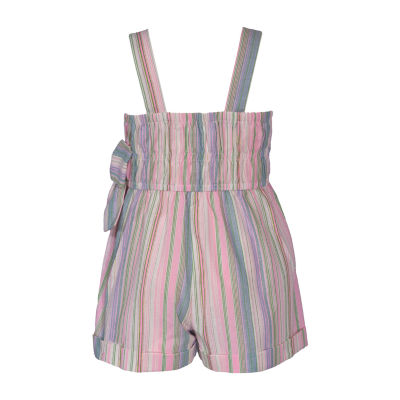 Bonnie Jean Toddler Girls Sleeveless Romper