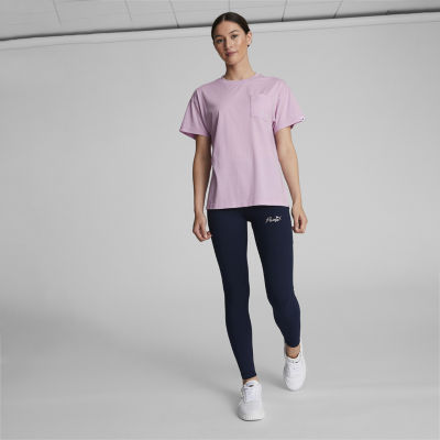 PUMA Womens Crew Neck Short Sleeve T-Shirt