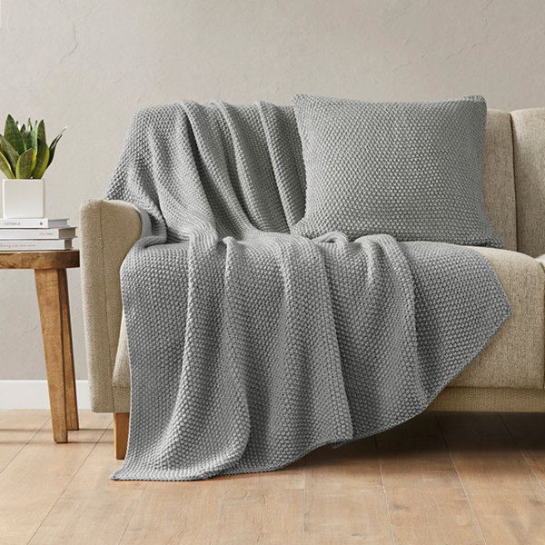 INK+IVY Bree Knit Midweight Throw