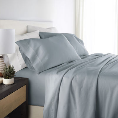 Casual Comfort Solid Cotton 300tc Sheet Set