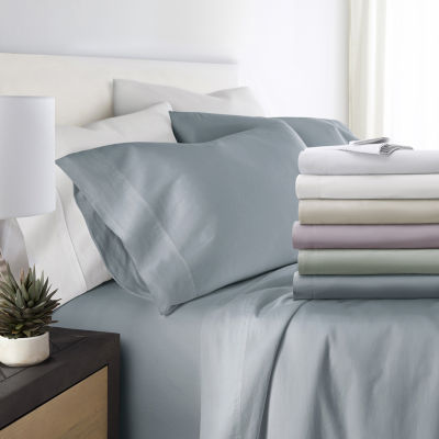 Casual Comfort Solid Cotton 300tc Sheet Set