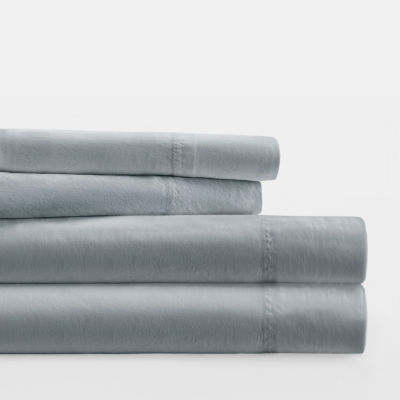 Casual Comfort Solid Cotton 300tc Sheet Set