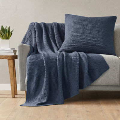 INK+IVY Bree Knit Euro Pillow Cover
