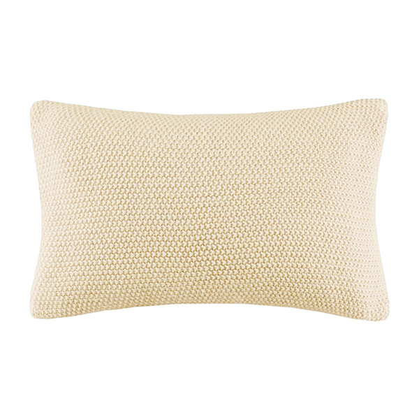 INK + IVY Bree Knit Oblong Pillow Cover