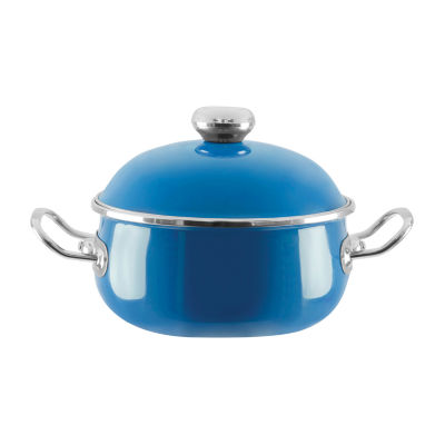 Vita Enameled Steel 6.-qt. Dutch Oven with Lid