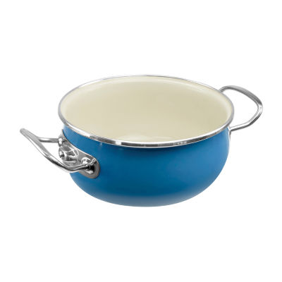 Bene Casa 3.06-Quart, non-stick speckled Dutch Oven w/ tempered glass